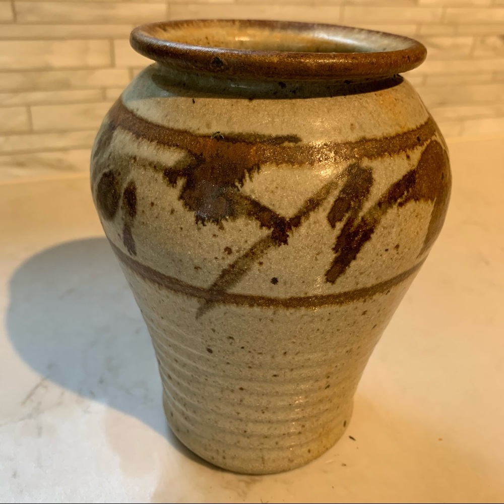 Studio Pottery Stoneware Vase - Picture 8 of 12